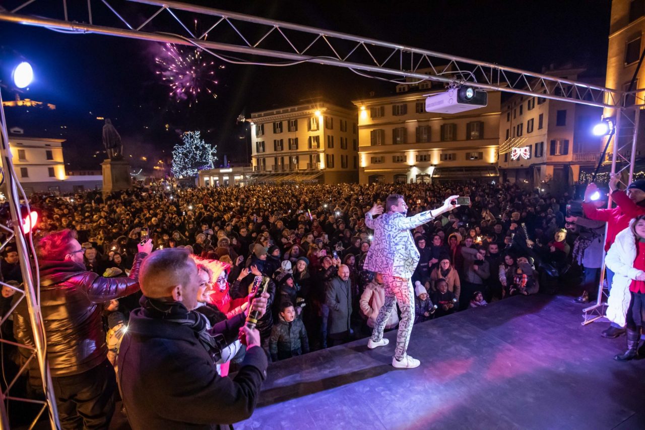 A Sondrio torna la festa di Capodanno in piazza