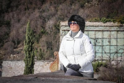 Tessa Gelisio promuove la Valchiavenna