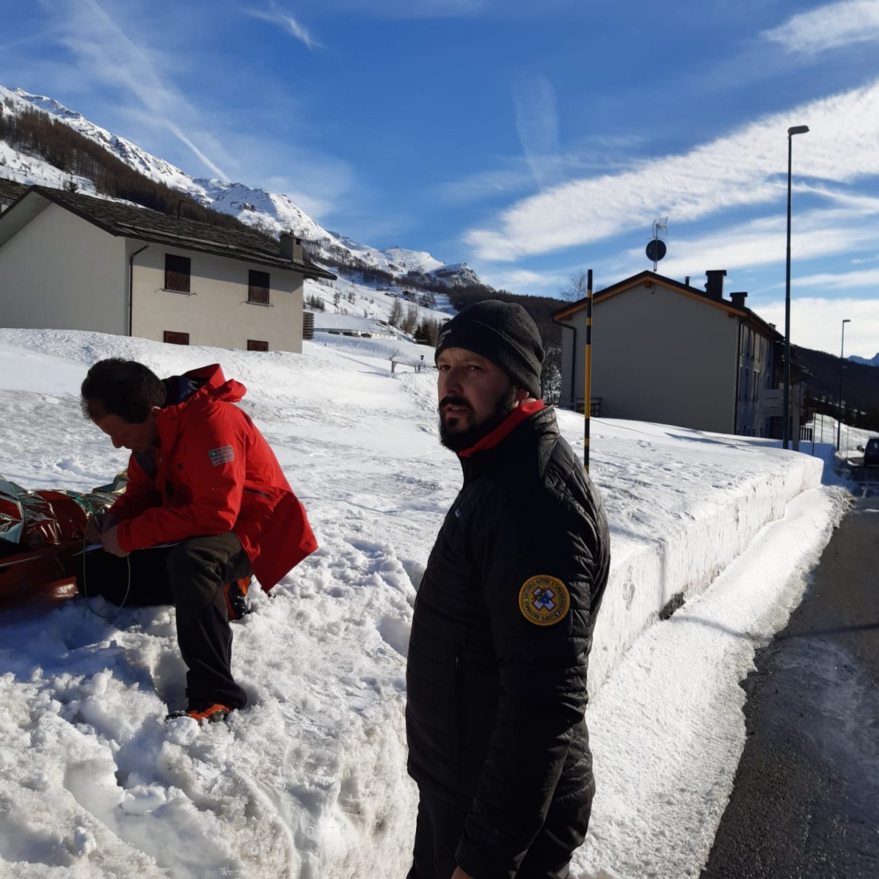 Soccorso Alpino salva un ferito in montagna