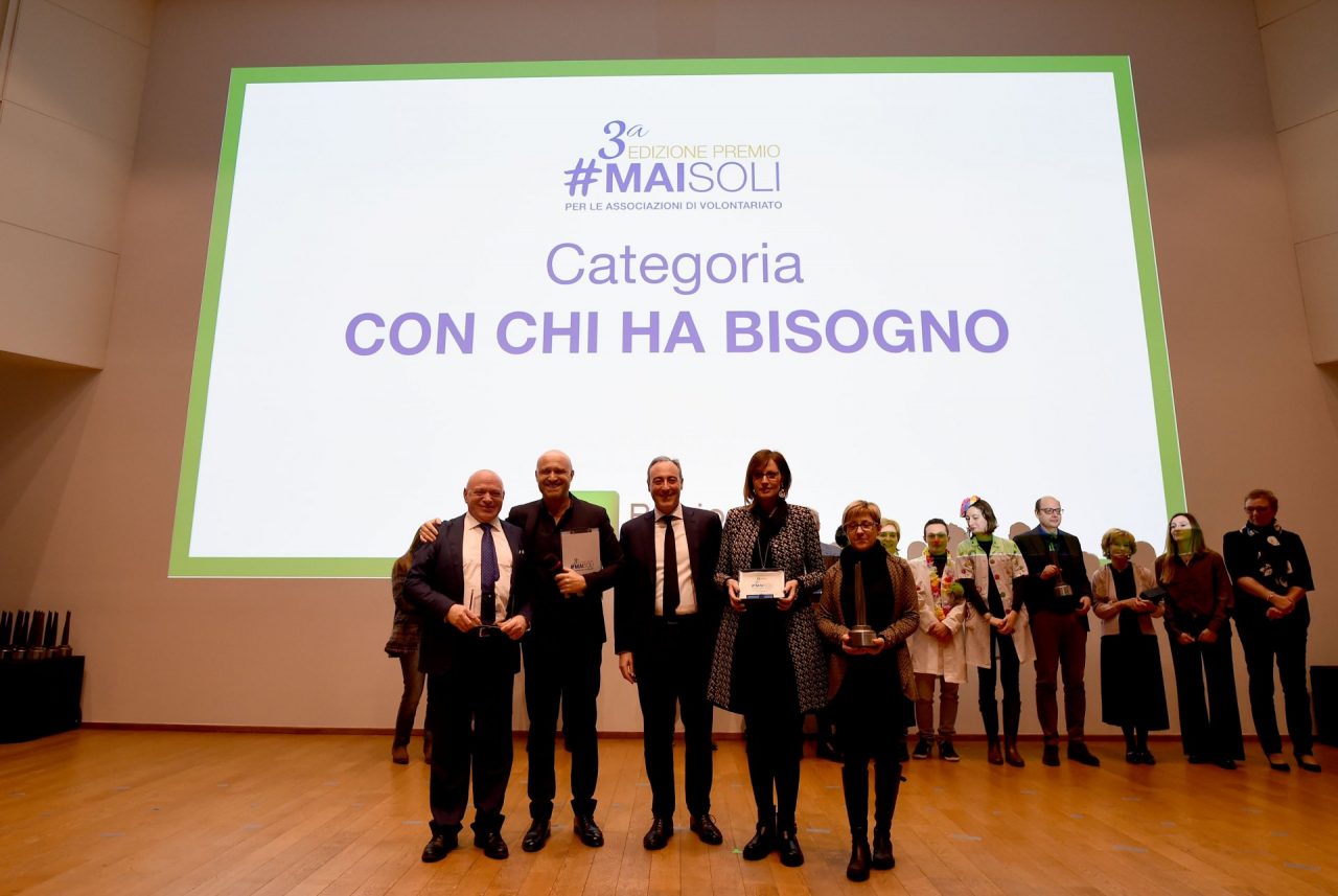 Il premio “Mai soli” all’associazione Insieme per un sorriso
