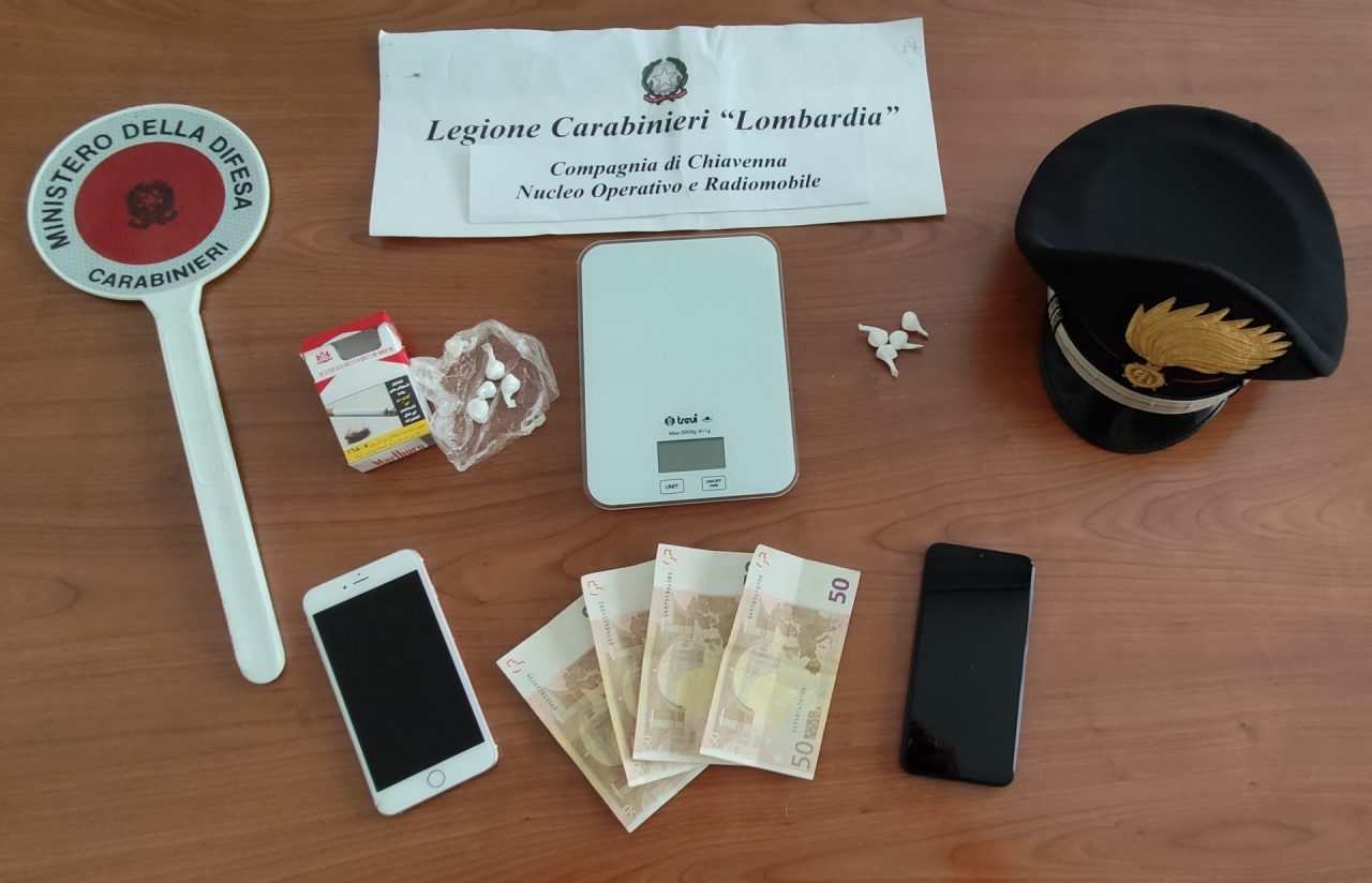 Spaccio al pub: operazione anti droga in Valchiavenna