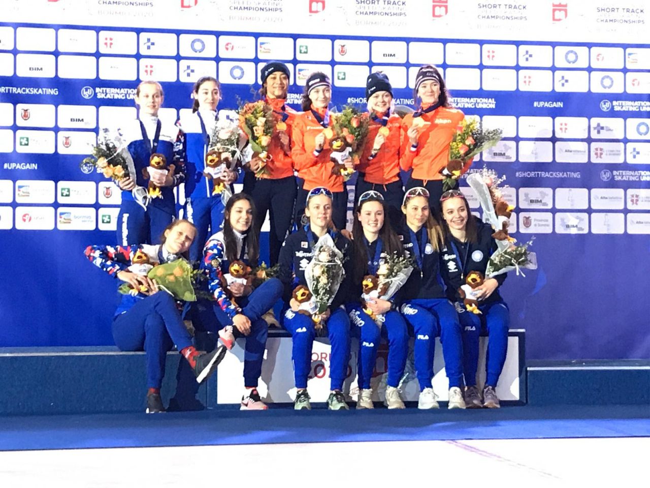 Mondiale Short Track juniores Bormio, assegnati 5 titoli mondiali e 4 italiani