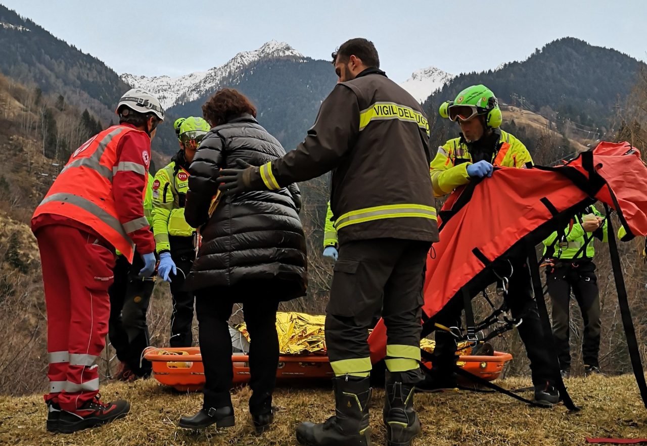 Precipita per 50 metri, gravissimo un escursionista