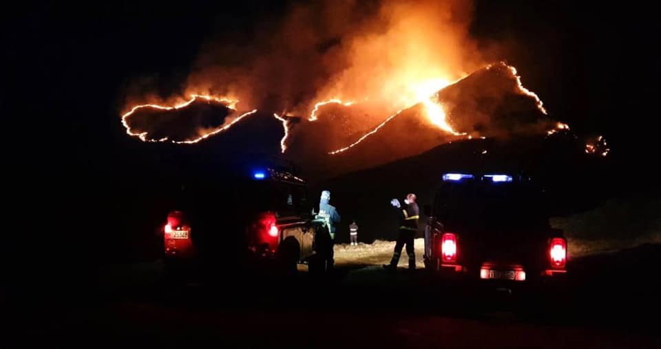 Due incendi a sopra il Lago, sono dolosi FOTO