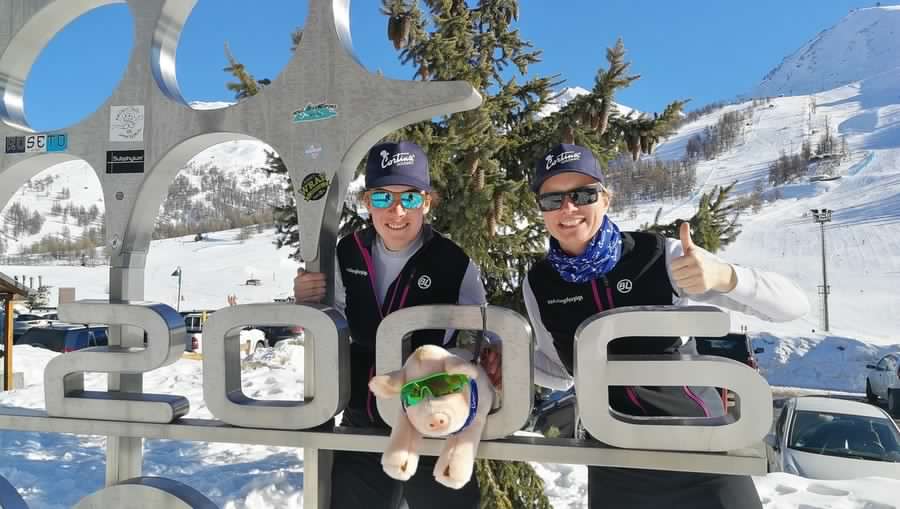 Skiing For Pigs centra l’obiettivo anche grazie all’aiuto di Livigno