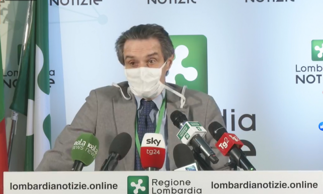 Lombardia, Fontana: “Province tutte zona rossa rosse o tutte zona arancione”