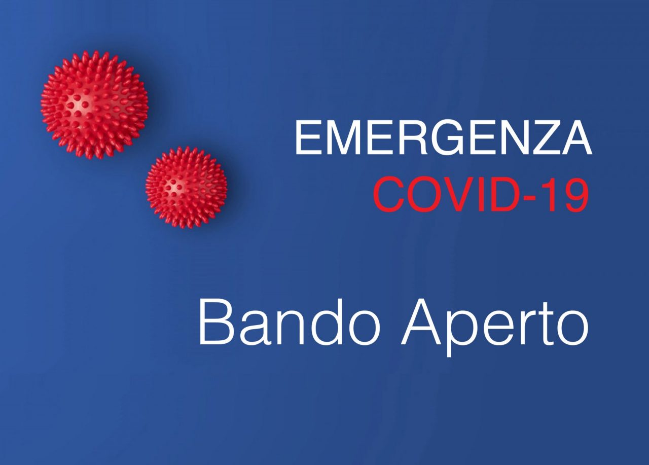 Coronavirus: dalla Regione due bandi straordinari