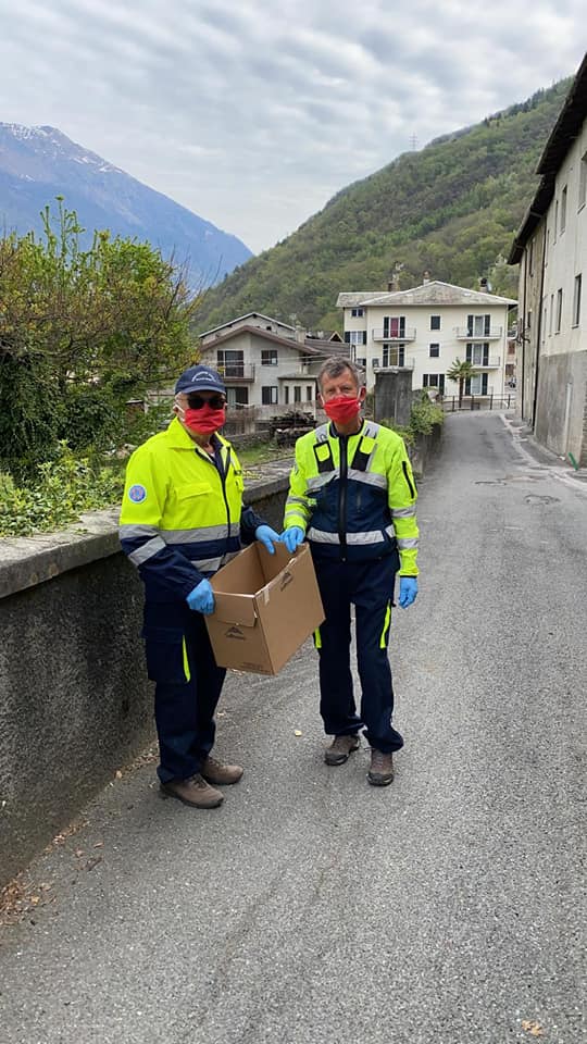 Per i villaschi anche le mascherine fatte in casa