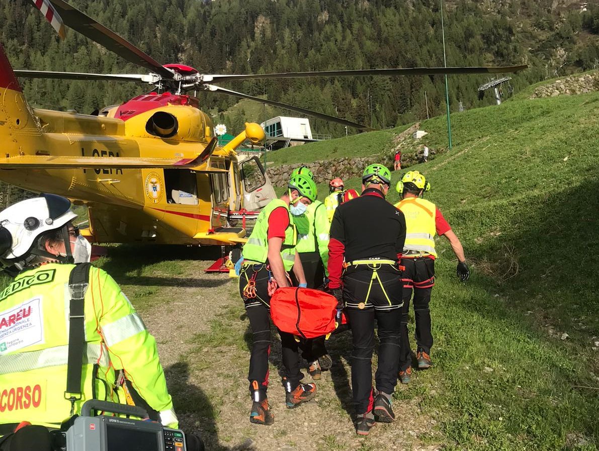 Raffica di incidenti in bici, grave un biker a Livigno