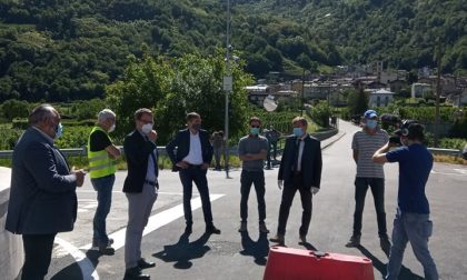 Aperto il ponte di Stazzona
