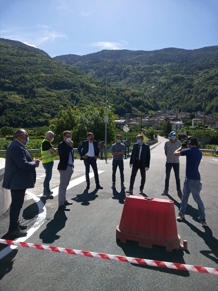 Aperto il ponte di Stazzona