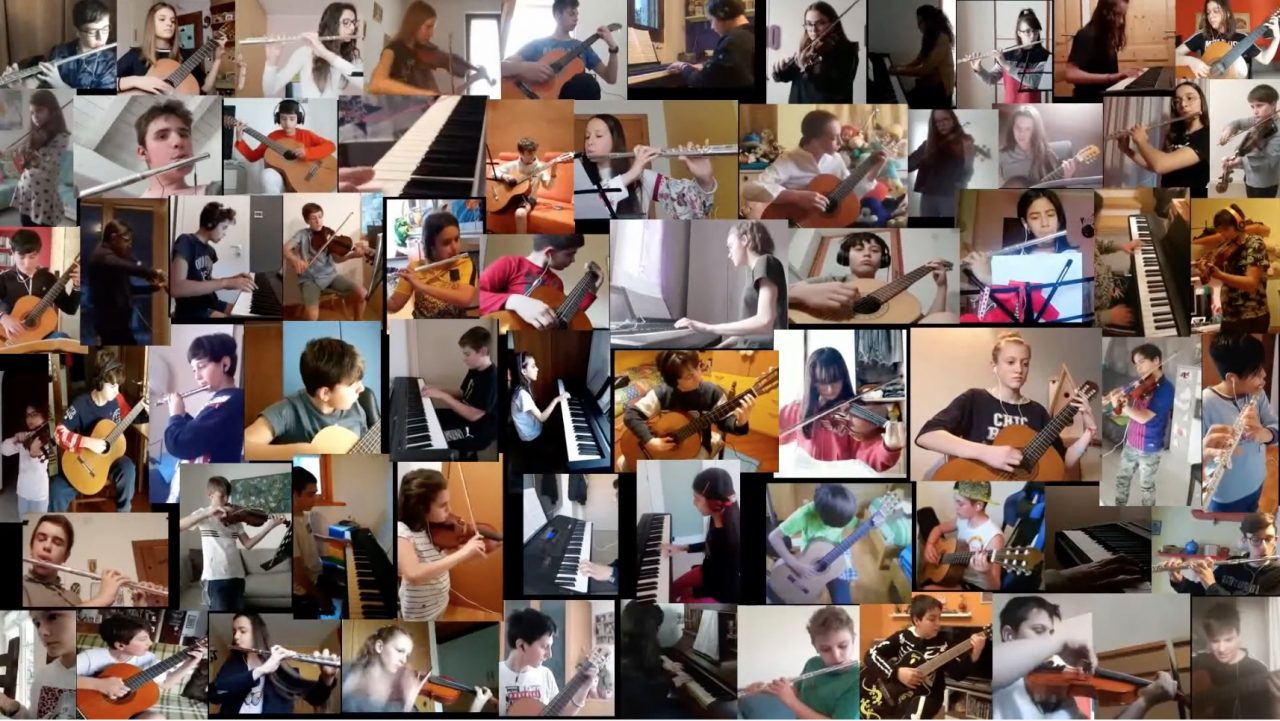 IC Garibaldi Chiavenna: online il concerto di fine anno dell’indirizzo musicale VIDEO