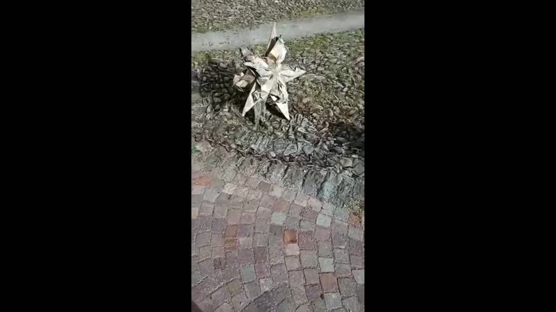 Tragedia sfiorata: stella crolla dal campanile, gruppo di giovani mancati per miracolo VIDEO