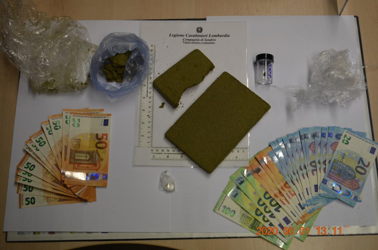 Tre giovani arrestati per droga