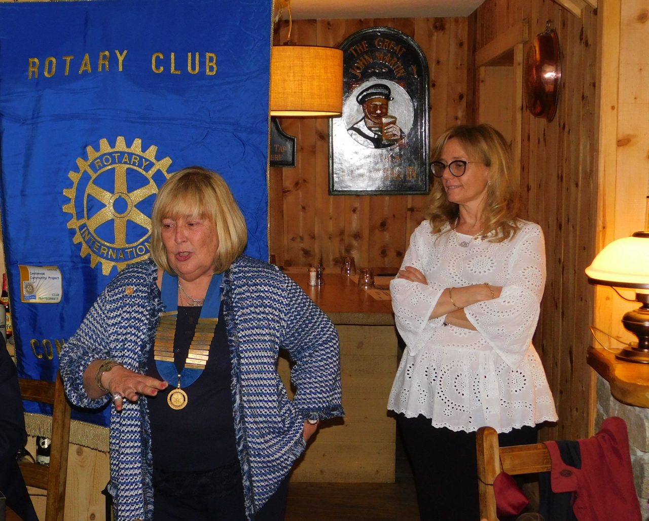 Paola Bonazzi guida il Rotary