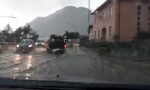 Bomba d'acqua in Valchiavenna, Statale 36 allagata VIDEO