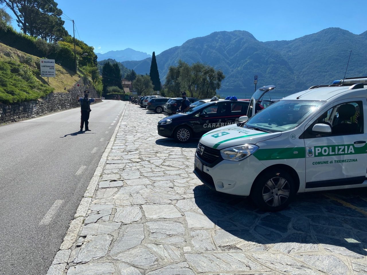 Controlli sul Lago: in quattro senza assicurazione