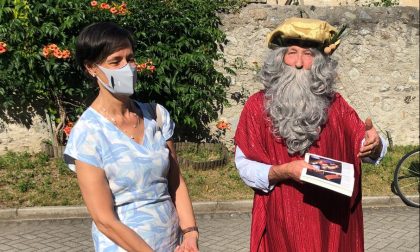 La città ha messo Leonardo in vetrina