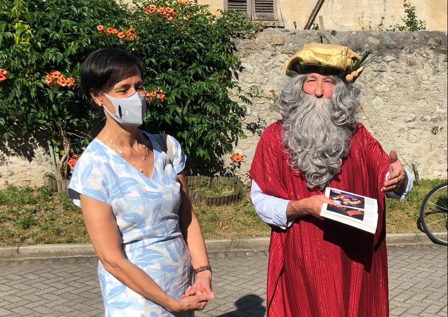 La città ha messo Leonardo in vetrina