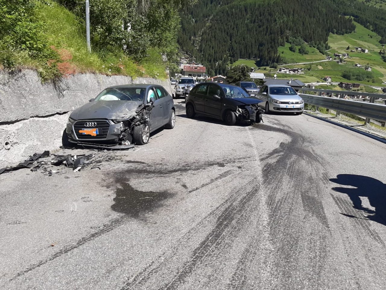 Incidente sulla SS301, arriva l’elisoccorso