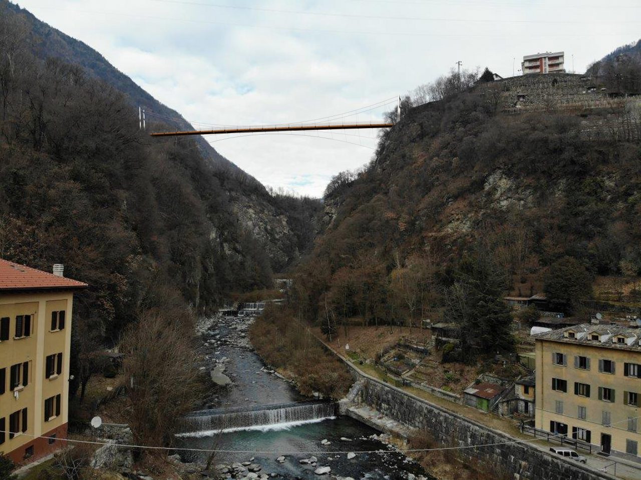 Passerella sul Mallero a Sondrio, affidati i lavori – FOTO