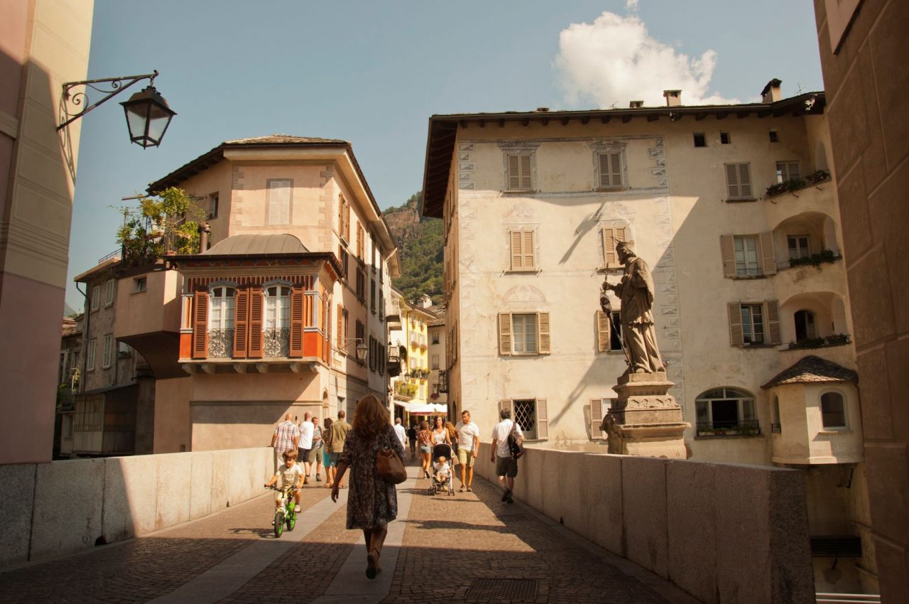 Viste guidate gratuite al centro storico di Chiavenna