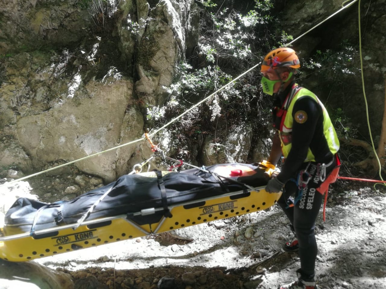 Soccorso in forra, formazione per il Cnsas lombardo FOTO