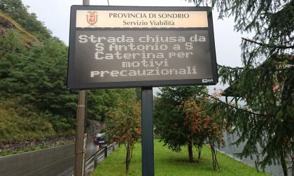 Maltempo: chiusa la strada per Santa Caterina Valfurva