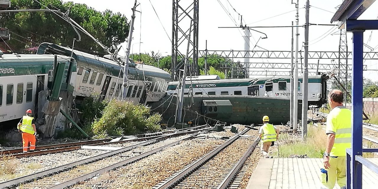 Treno deragliato, riprende gradualmente la circolazione sulla Tirano-Milano