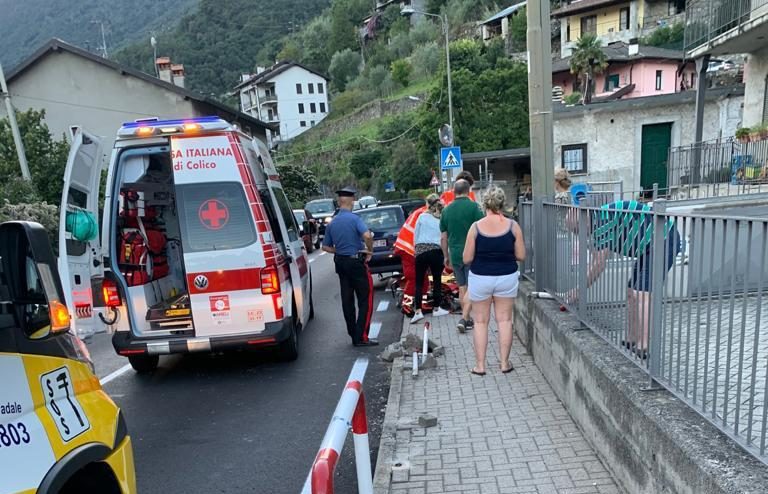 Incidente sulla Statale 340, ferita donna di 58 anni