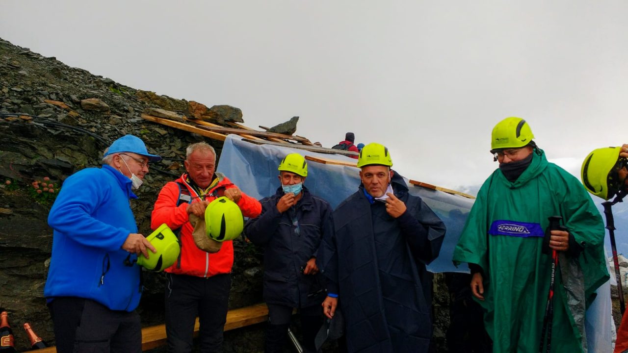 Baracca austro ungarica scoperta sul Ghiacciao dello Stelvio