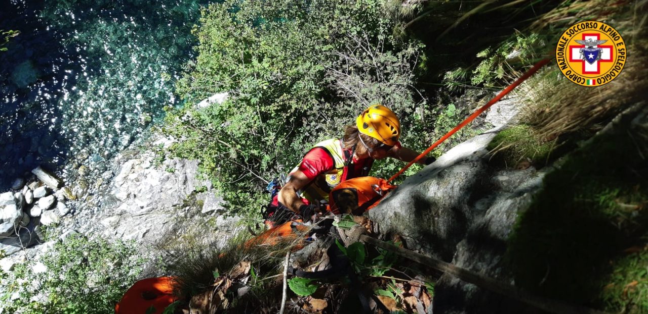 Infortunio in Val Bodengo, soccorsi in azione