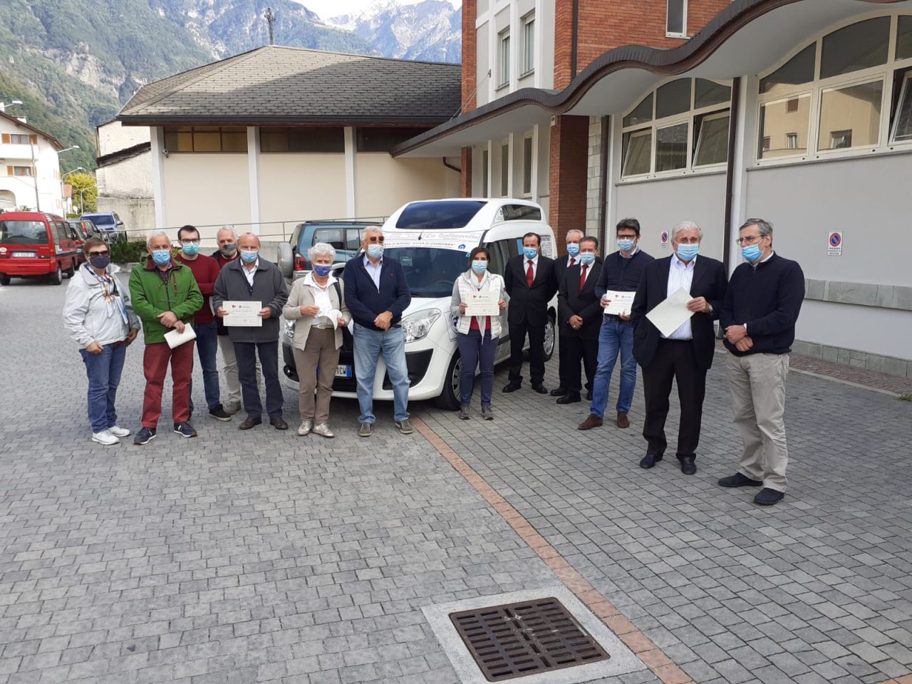 I “Progetti del Cuore” realizzano un mezzo per i cittadini della Valchiavenna