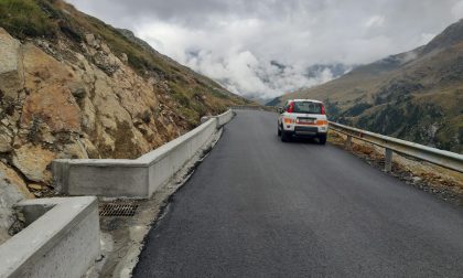 Conclusi i lavori sulla strada provinciale del Gavia