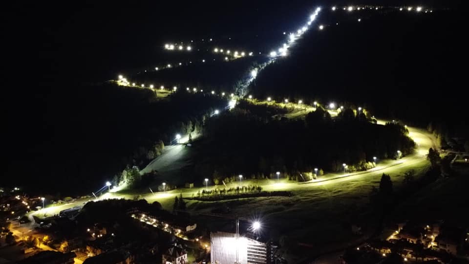 Ok alle ultime prove sulla pista illuminata, Aprica ci crede