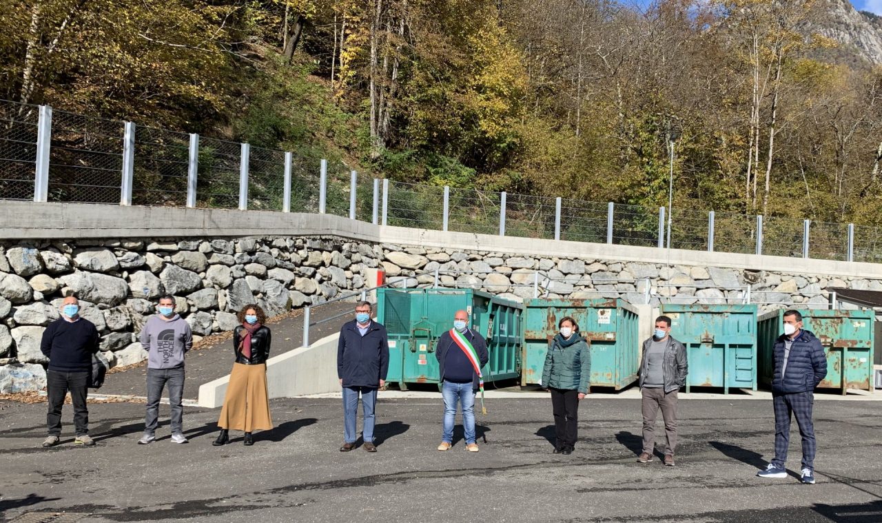 Inaugurata l’area ecologica di Val Masino
