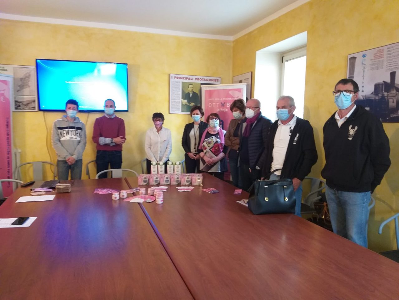 Una staffetta per l’Ottobre in rosa