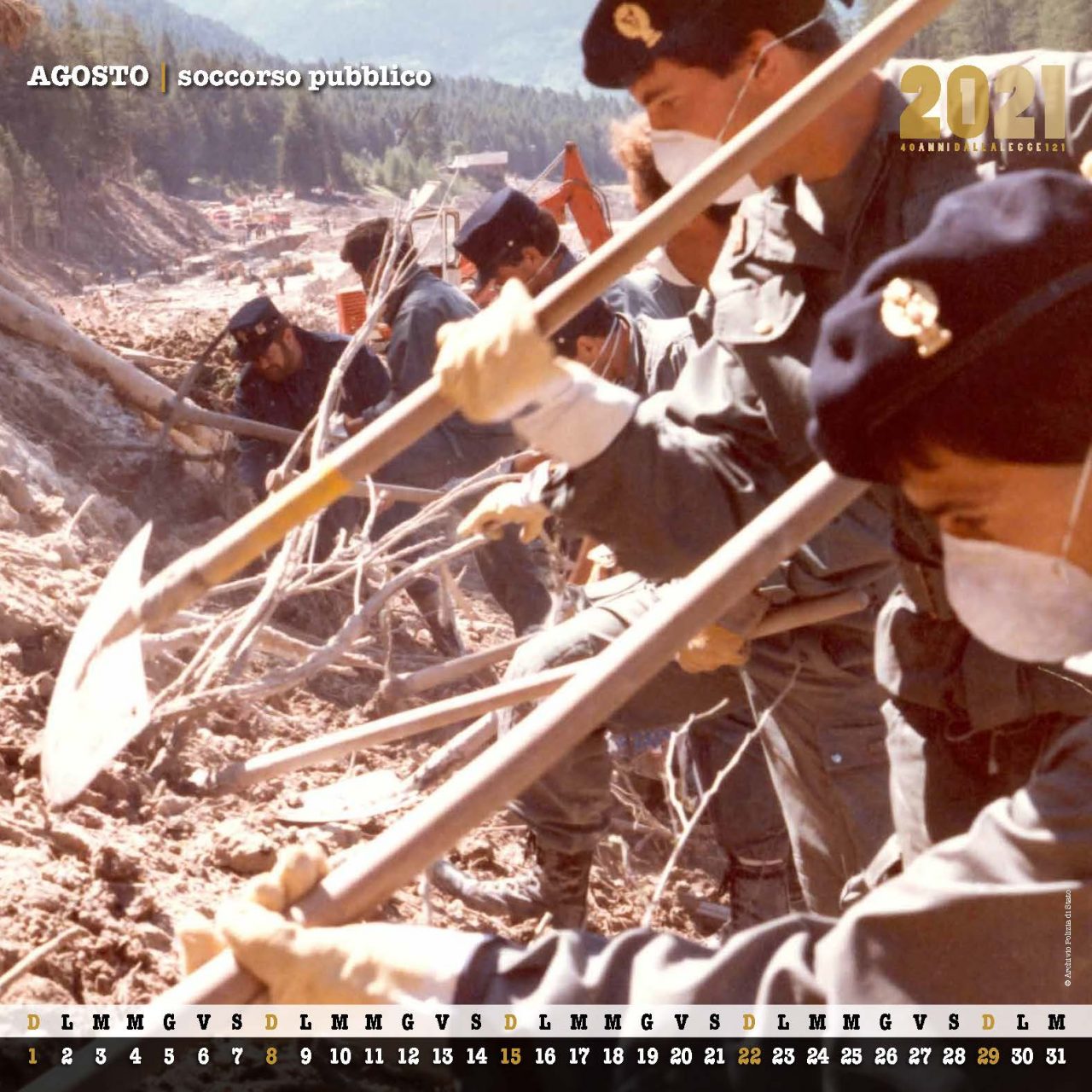 Disponibile il nuovo calendario della Polizia di Stato