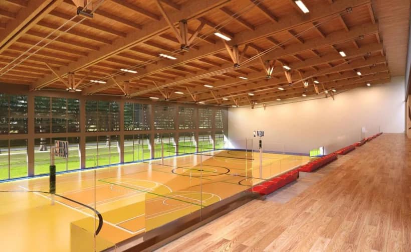 New Ipia gymnasium, works awarded to the Foro Boario