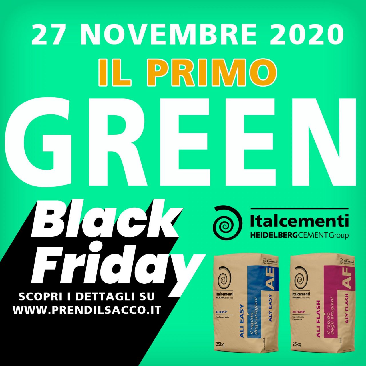 Black Friday di Italcementi per Sondrio