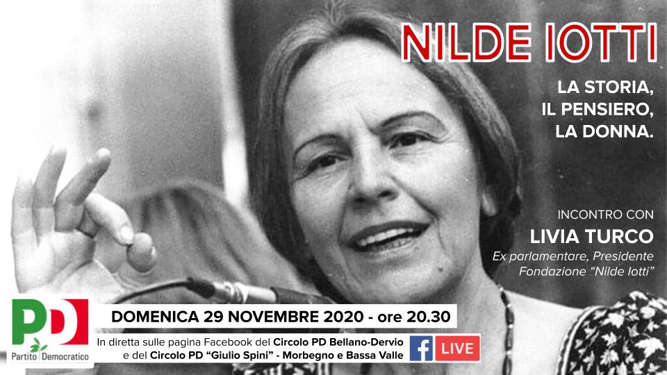 Incontro online con Livia Turo su Nilde Iotti