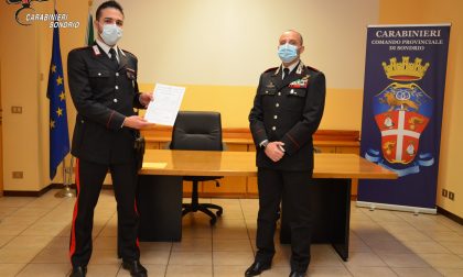Sondrio: premiati i Carabinieri che si sono distinti in azione FOTO