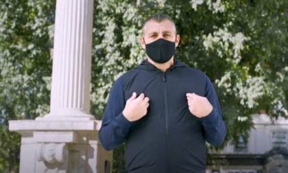 Anche Bobo Vieri testimonial di Regione Lombardia: "Proteggiamo chi amiamo"
