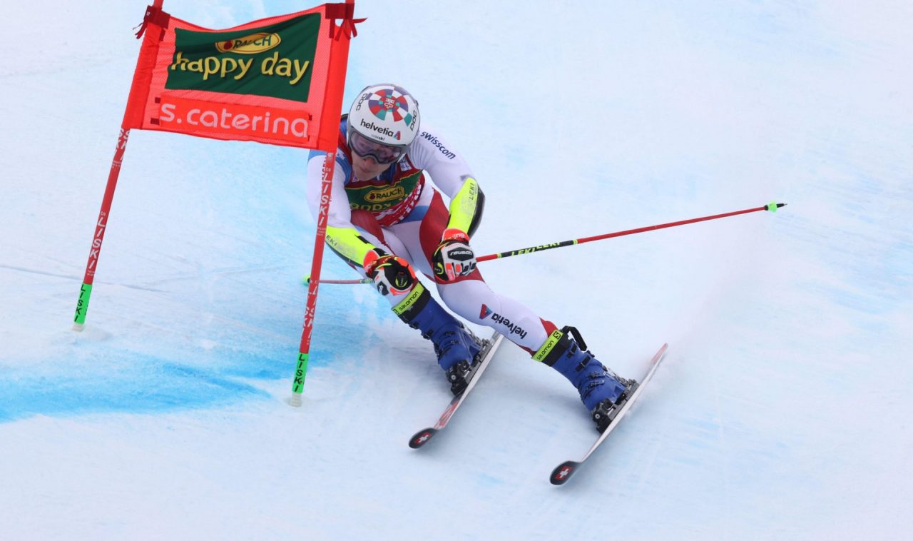 Santa Caterina Valfurva – Marco Odermatt comanda nella prima manche del gigante