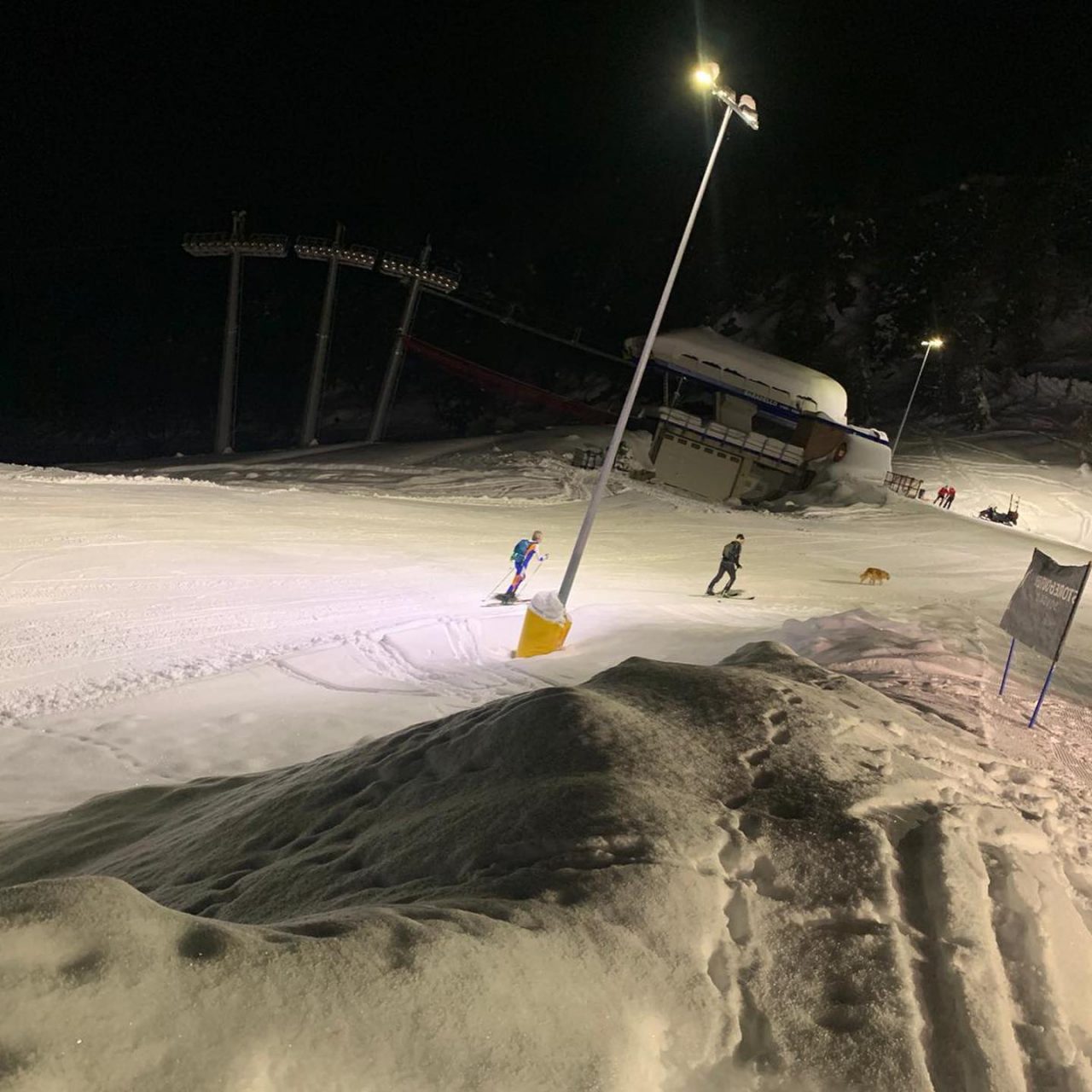 Successo delle risalite notturne scialpinistiche sulla Superpanoramica