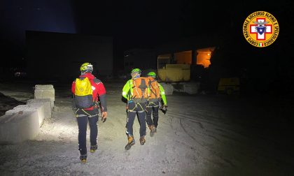 Soccorsi in azione per recuperare due escursionisti in difficoltà