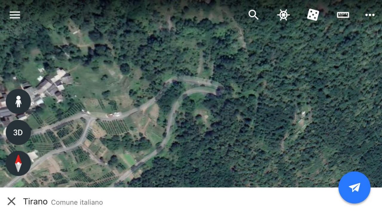 Tirano diventa città in cammino