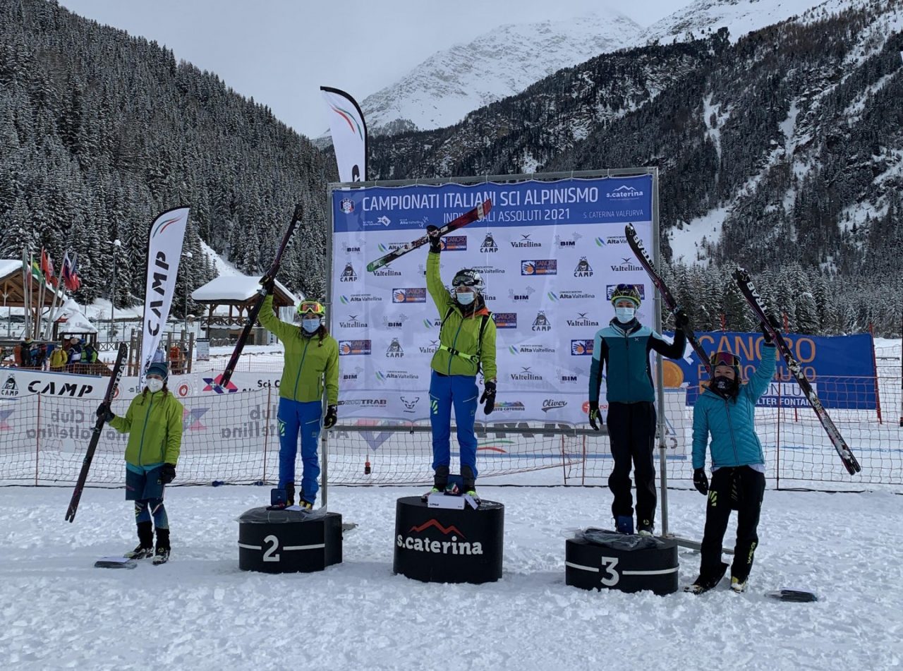 Sci Alpinismo: a Santa Caterina titolo tricolore per Magnini e De Silvestro