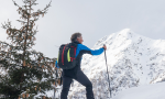 Sondalo, corso di sci alpinismo per ragazzi con Adriano Greco