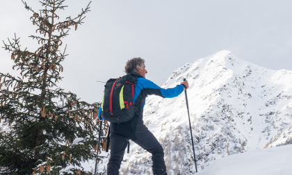 Sondalo, corso di sci alpinismo per ragazzi con Adriano Greco